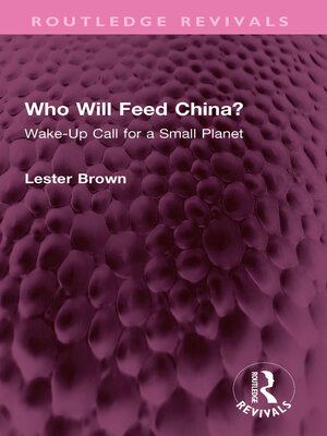 cover image of Who Will Feed China?